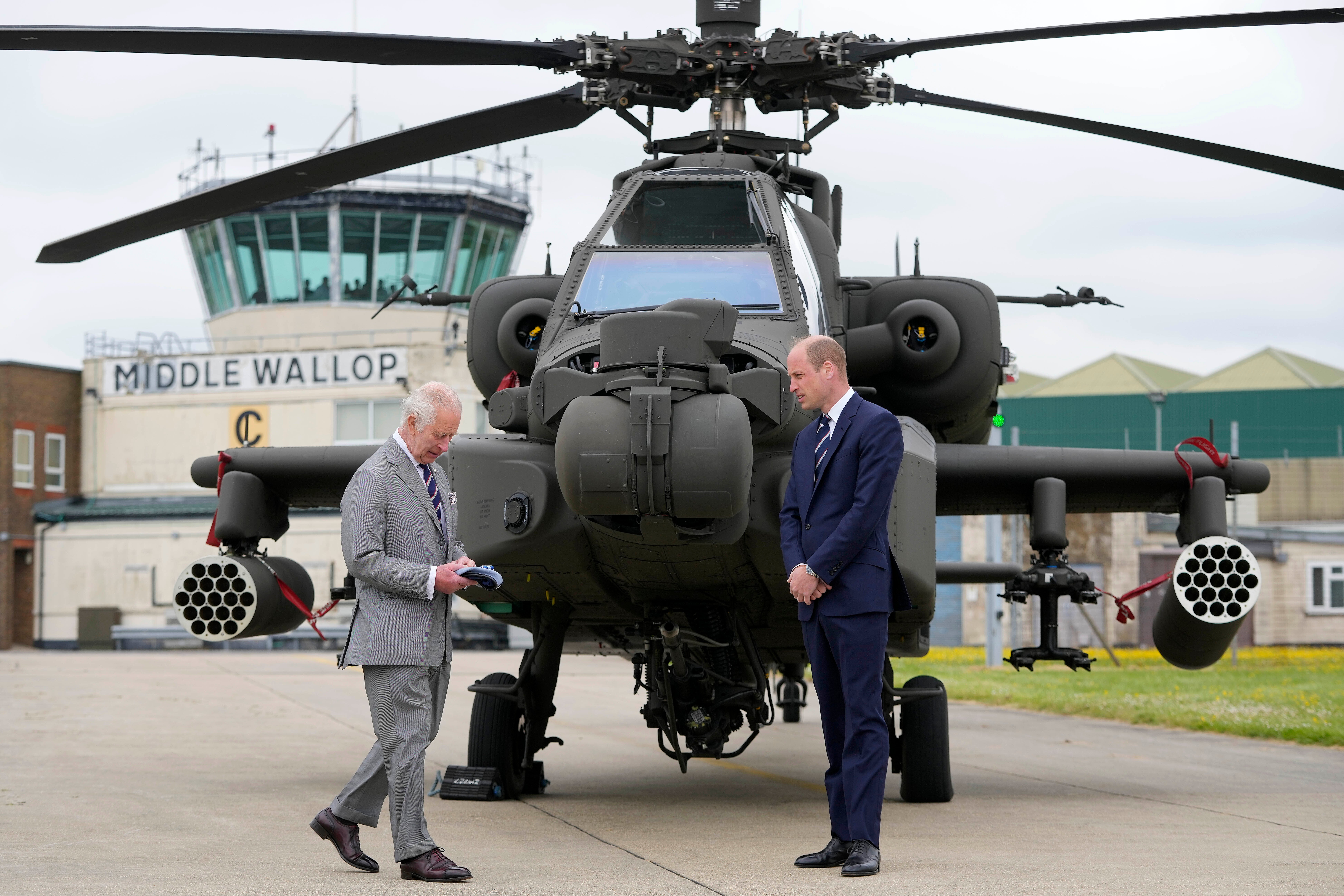 King Charles praised Prince William as a ‘very good pilot’