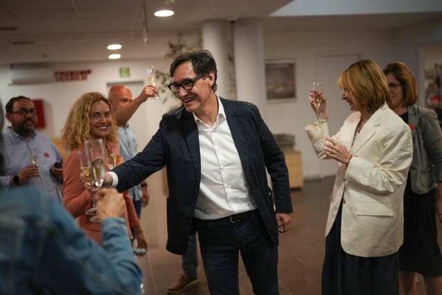 APTOPIX Spain Catalonia Election