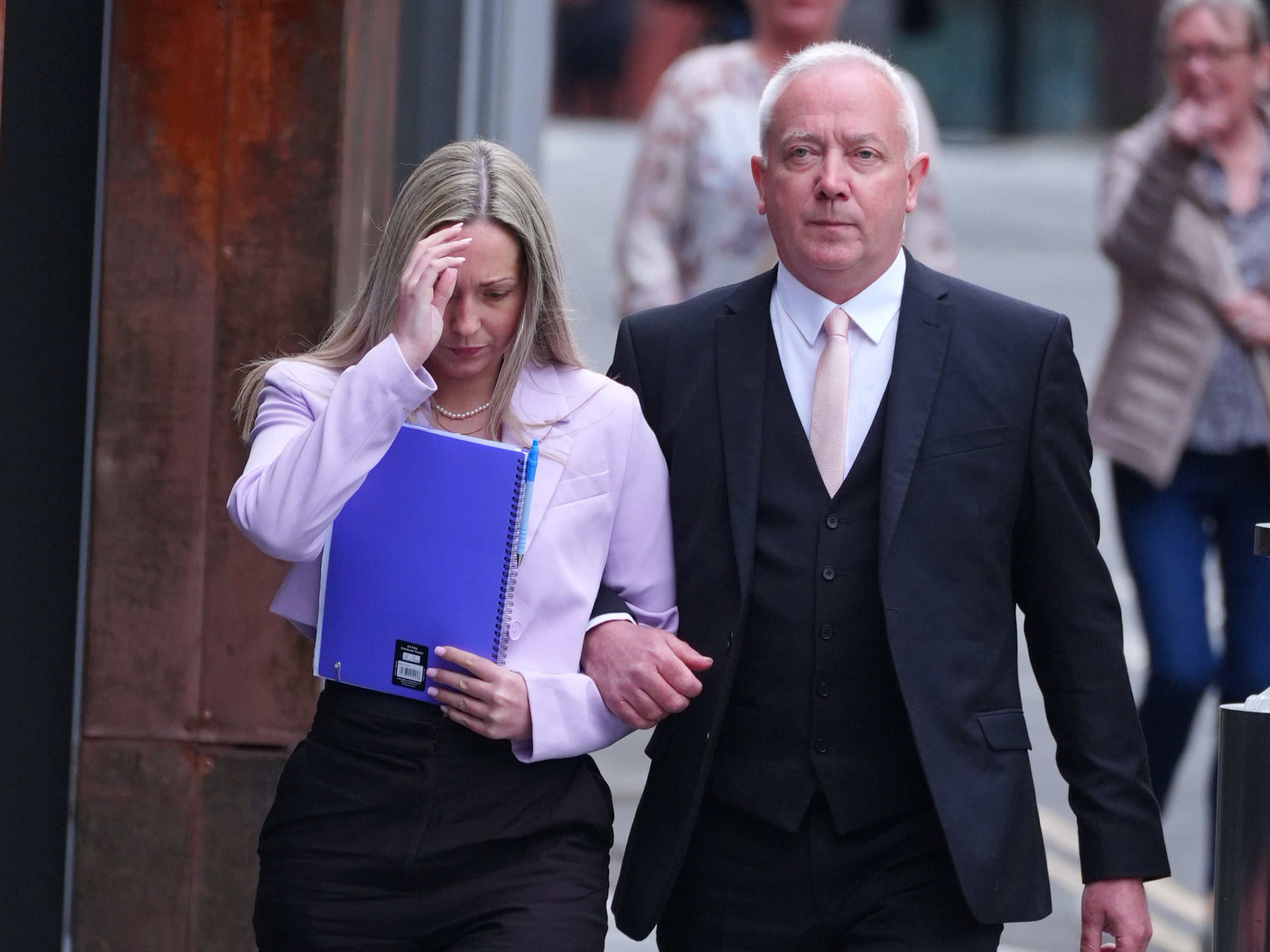 Joynes attends Manchester Crown Court last week