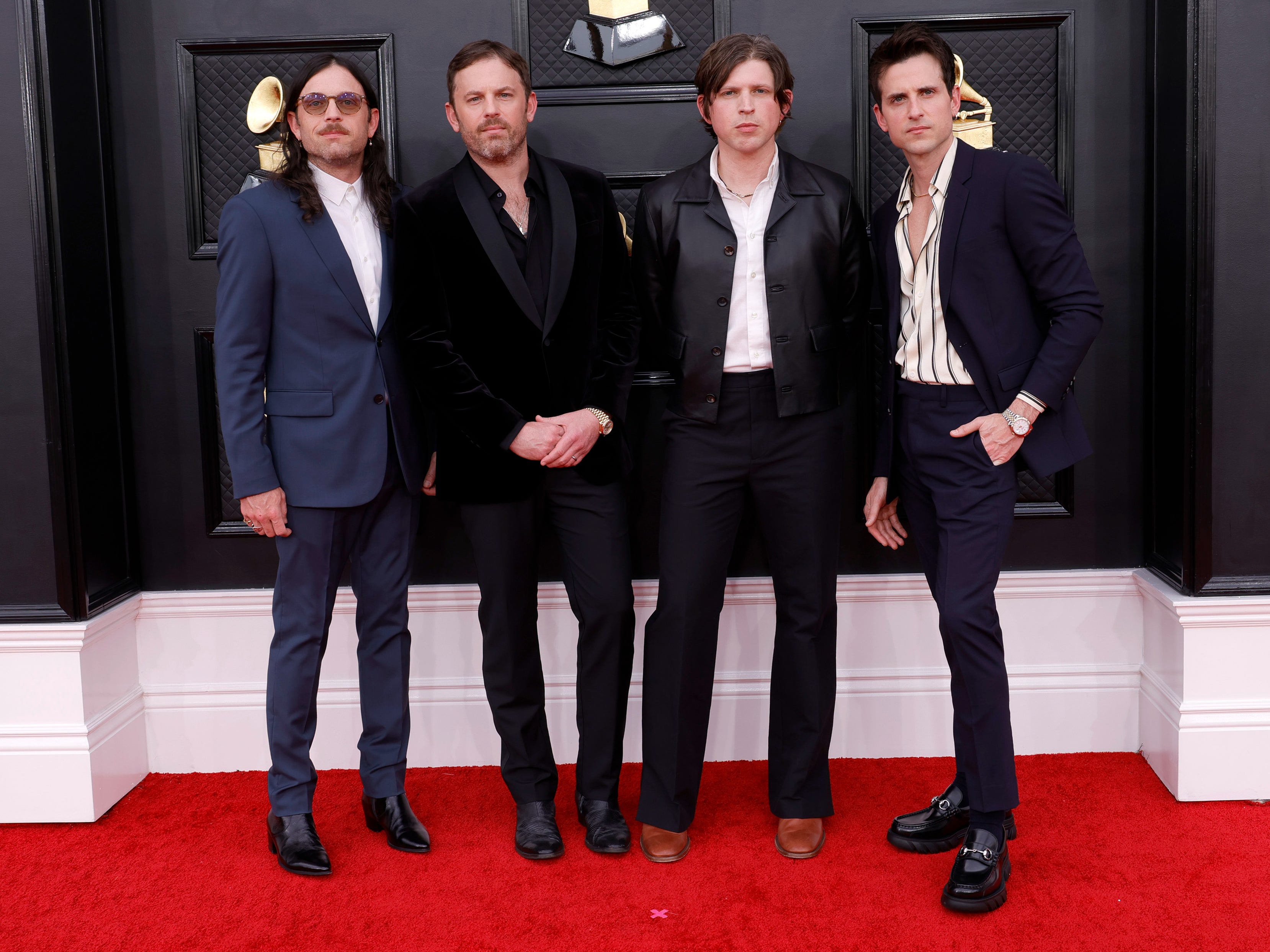‘It took us a while to get here’: Kings of Leon at the Grammys in 2022