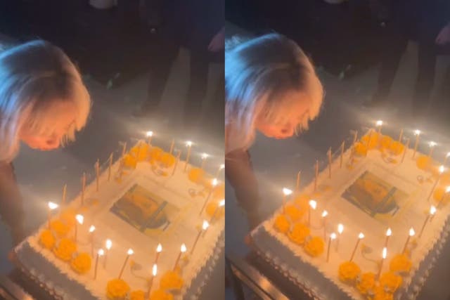 <p>Sabrina Carpenter rings in her 25th birthday with iconic Leonardo DiCaprio meme cake<strong>
</strong></p>