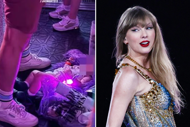 <p>Baby left on floor at Taylor Swift’s Paris concert</p>