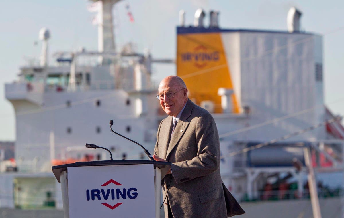 Arthur Irving, who grew his family's oil business and was one of Canada's richest men, dies at 93