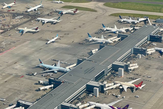 <p>Going places: Heathrow Terminal 2</p>