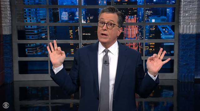 <p>Stephen Colbert taunts Donald Trump for Michael Cohen’s court revelations during his Monday testimony </p>