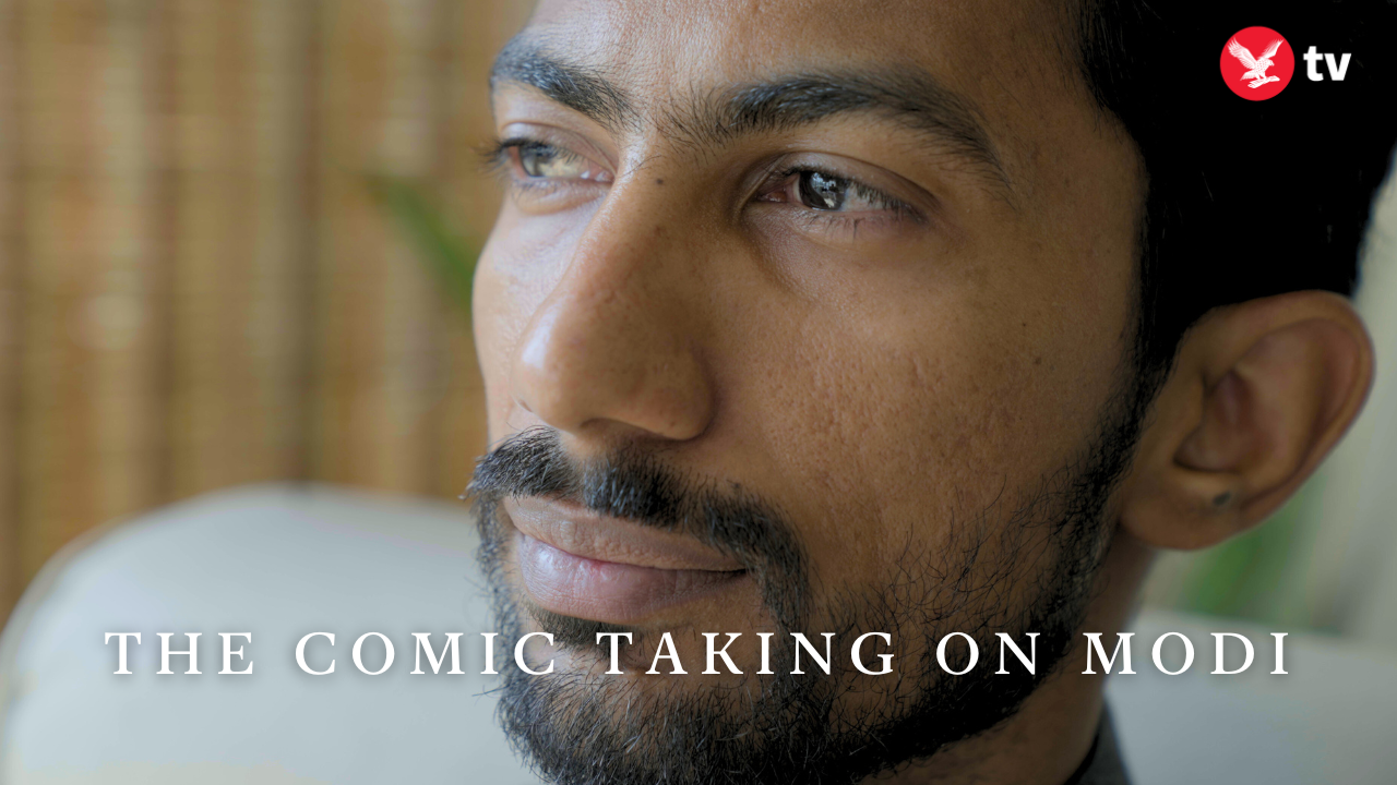 <p>Shyam Rangeela is taking on Narendra Modi in the 2024 general election in India</p>