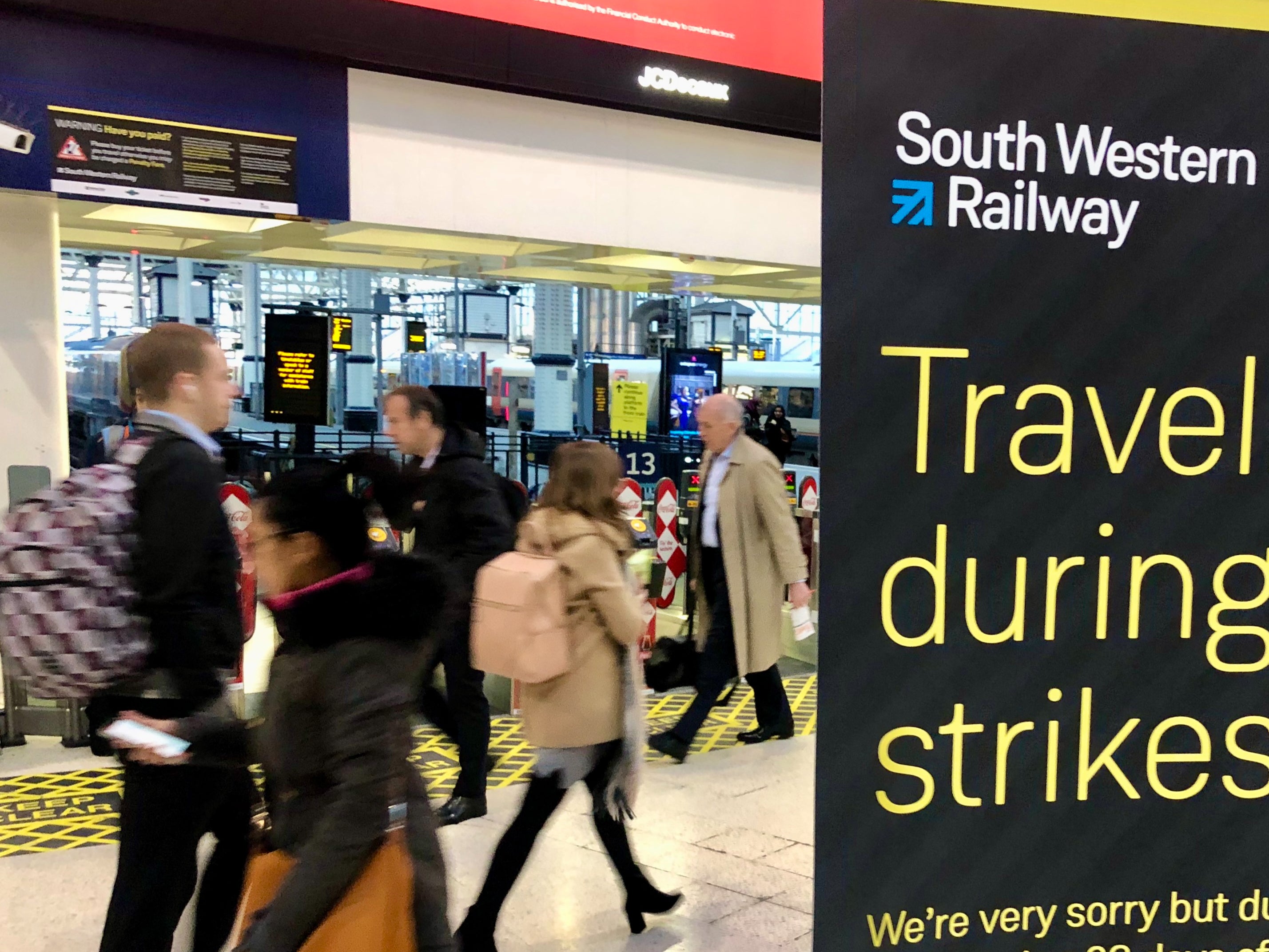 Industrial action could see travel plans go awry