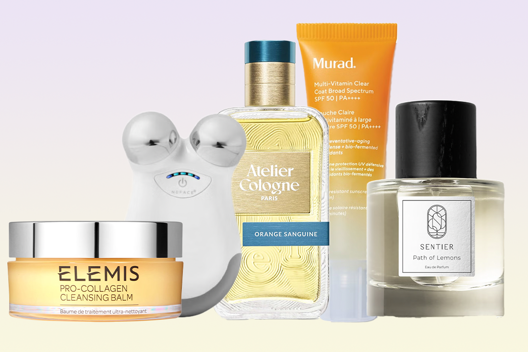 Fragrance, cleansing balms and sunscreen is all included