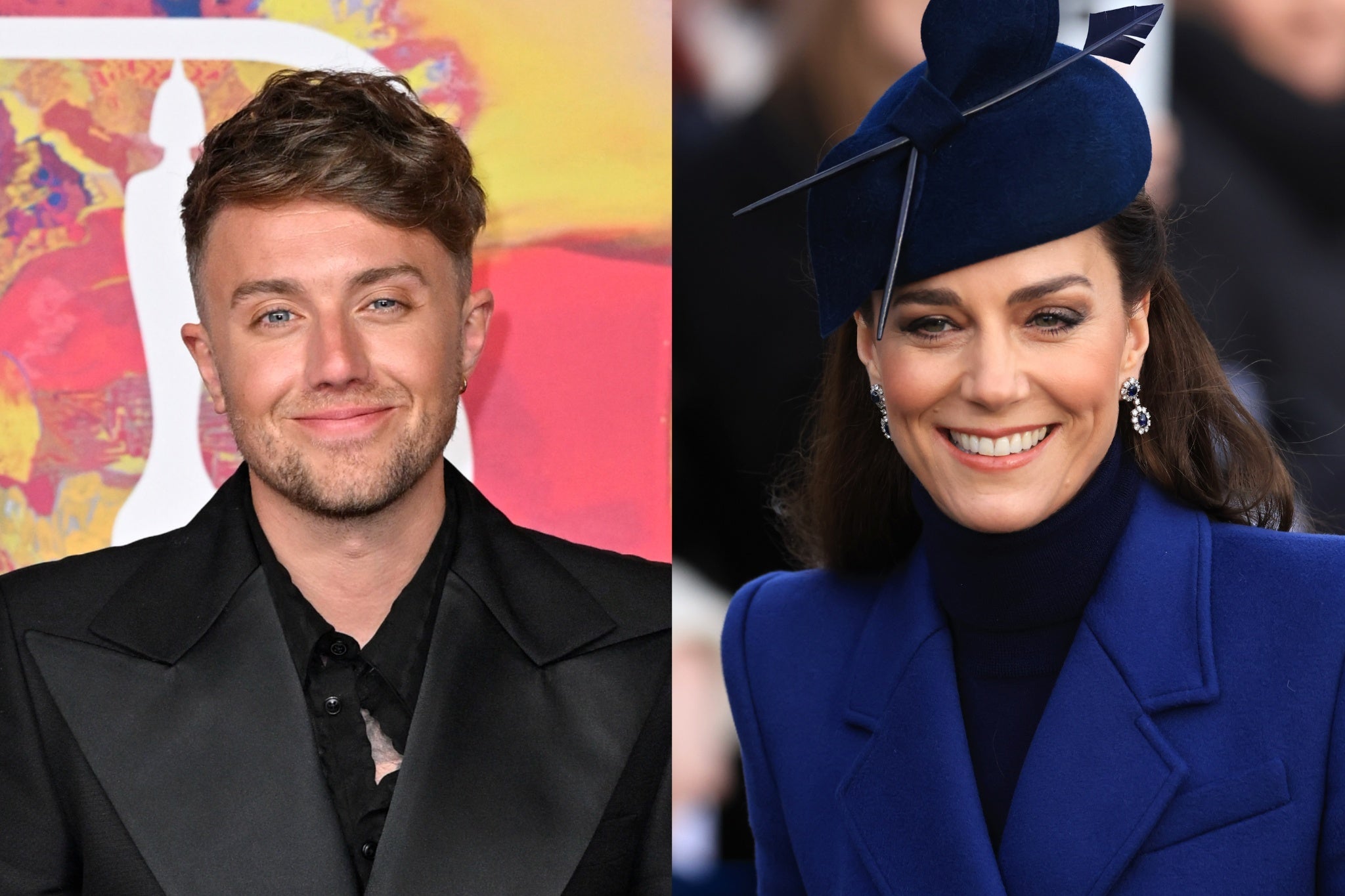 <p>Roman Kemp and Kate Middleton</p>