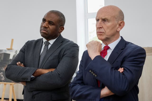 <p>David Lammy and John Healey are not yet household names, but they looked the part in Kyiv as shadow foreign secretary and shadow defence secretary</p>