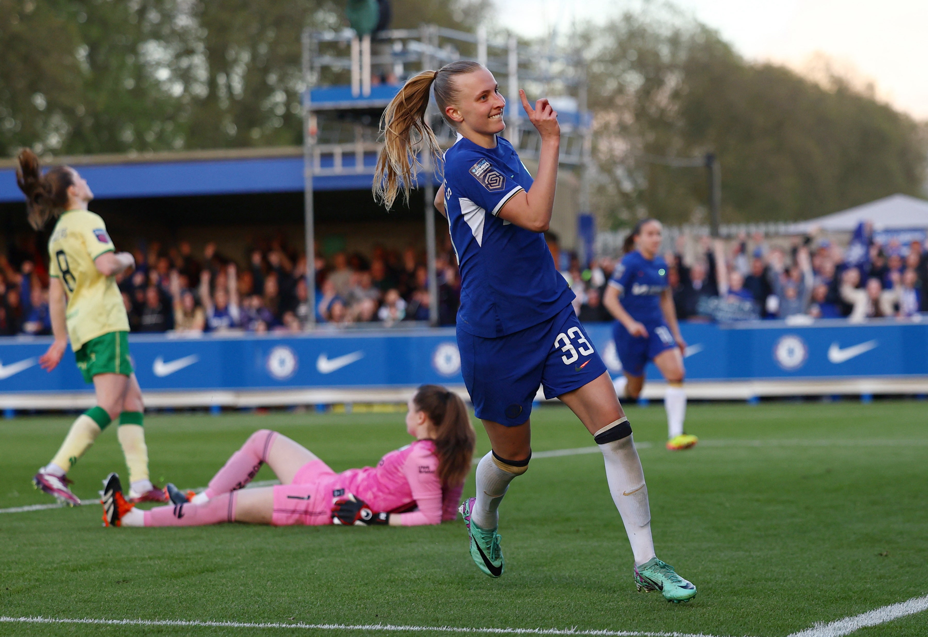 Aggie Beever-Jones has had a breakthrough at Chelsea
