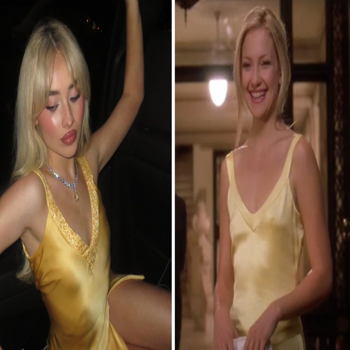 Kate Hudson gives verdict on Sabrina Carpenter's How to Lose a Guy in 10  Days-inspired dress | The Independent