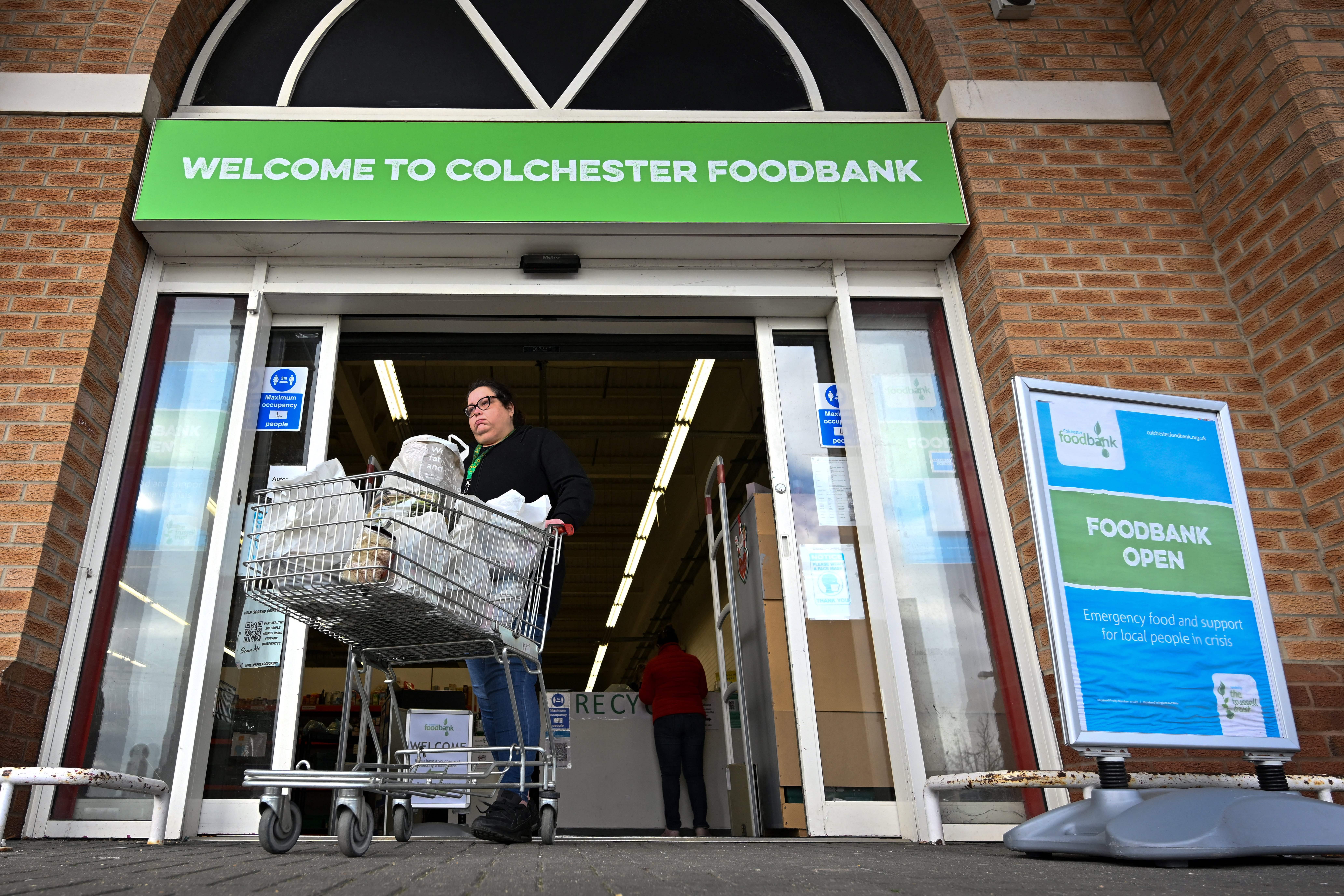 Emma Revie, chief executive of the Trust, said food banks should not be allowed to ‘become the new norm’