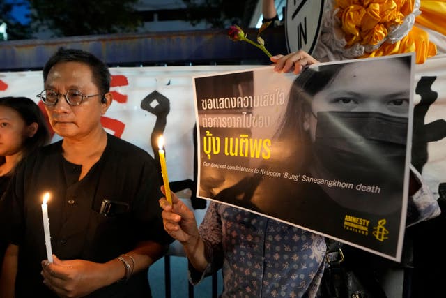 Thailand Hunger Striker