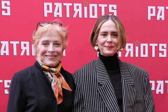 <p>Sarah Paulson reveals why she and partner Holland Taylor live in separate houses</p>