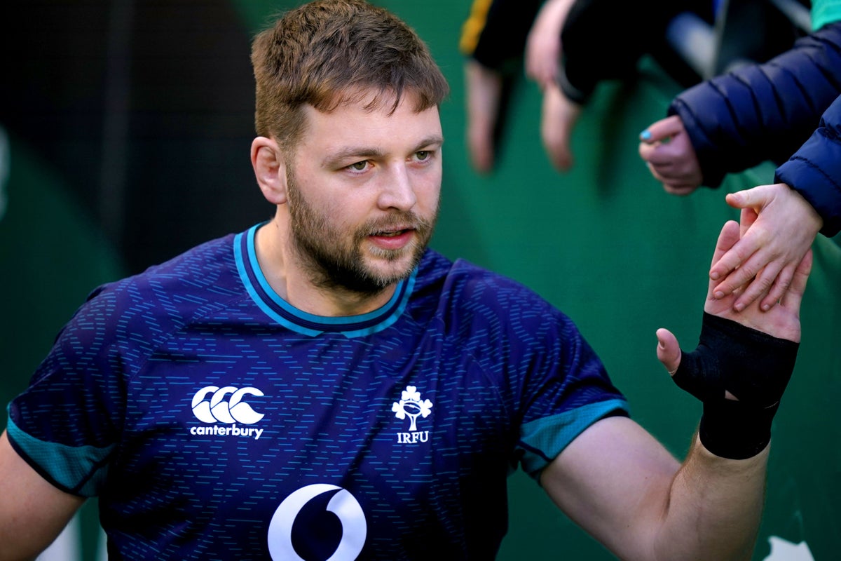 Iain Henderson out of Ireland’s tour of South Africa after toe surgery