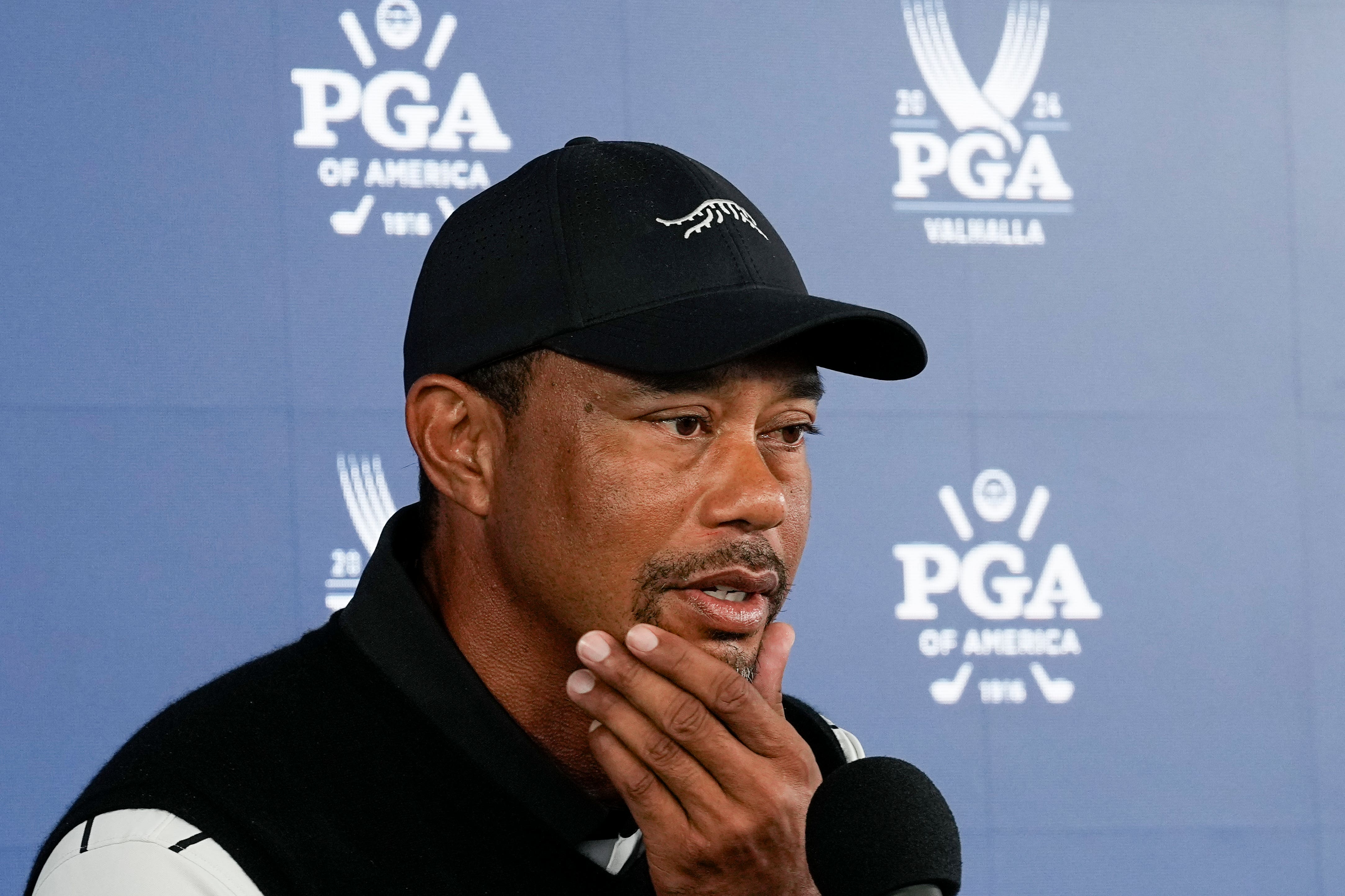 Tiger Woods was dealing with back problems the last time Valhalla staged the US PGA in 2014 and missed the cut (Sue Ogrocki/AP)