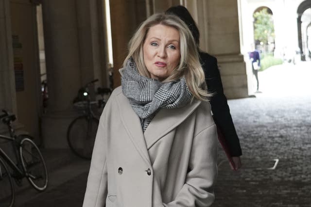 Minister without Portfolio Esther McVey arrives in Downing Street (PA)