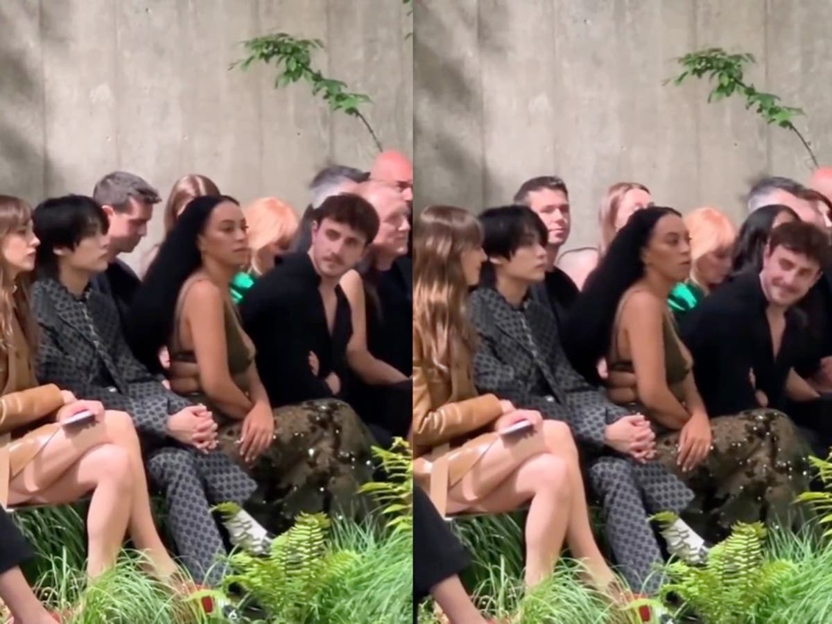 Fans gush over Paul Mescal and Daisy Edgar-Jones&rsquo; &lsquo;rom-com&rsquo; interaction at Gucci fashion show