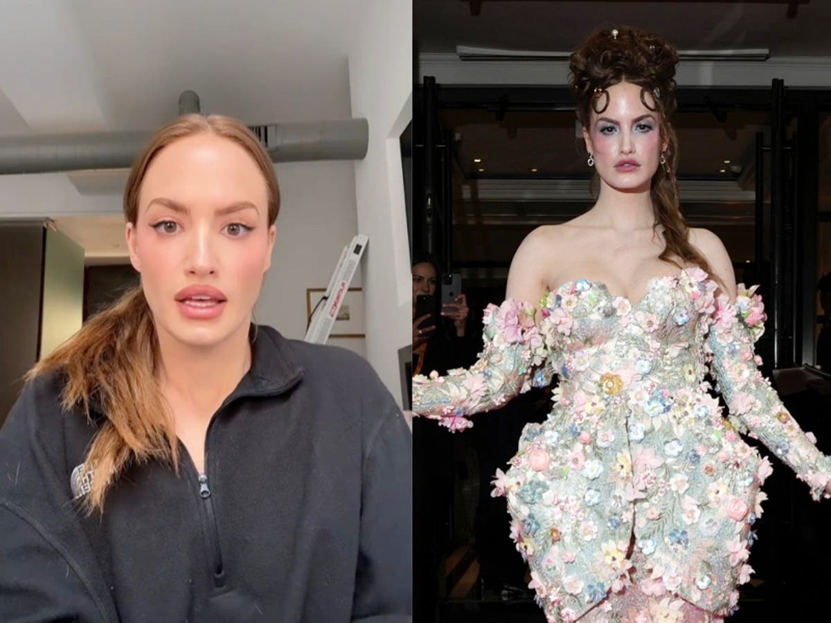Influencer Haley Kalil apologises for ‘let them eat cake’ Met Gala video