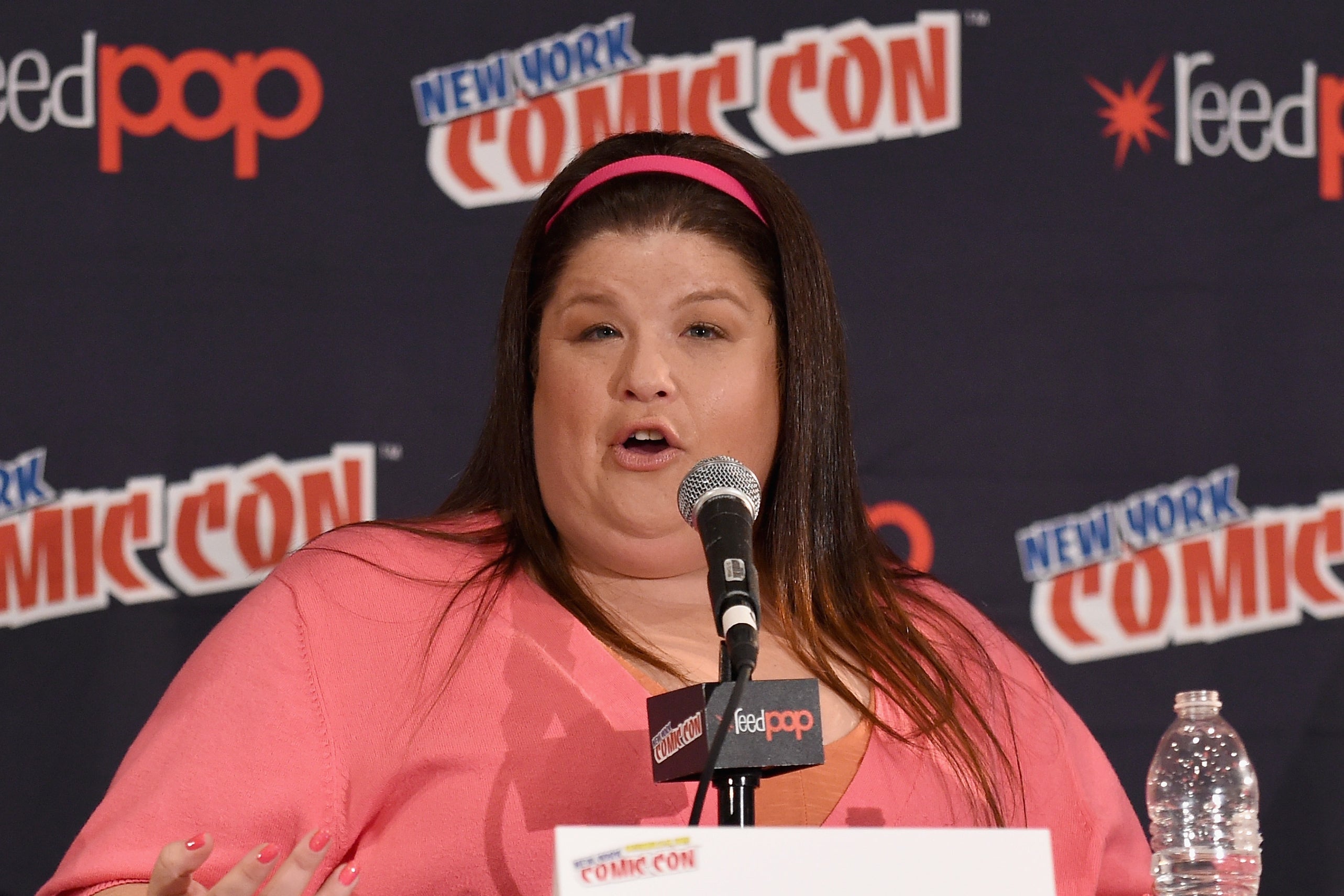 Lori Beth Denberg (pictured in 2015) starred in four seasons of the kids’ sketch comedy series All That from 1994 to 1998. She has accused Nickelodeon producer Dan Schneider of inappropriate behavior