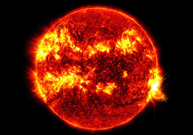 <p>Sun emitted a strong X8.7 category solar flare on May 14, 2024, peaking at 12:51pm ET</p>