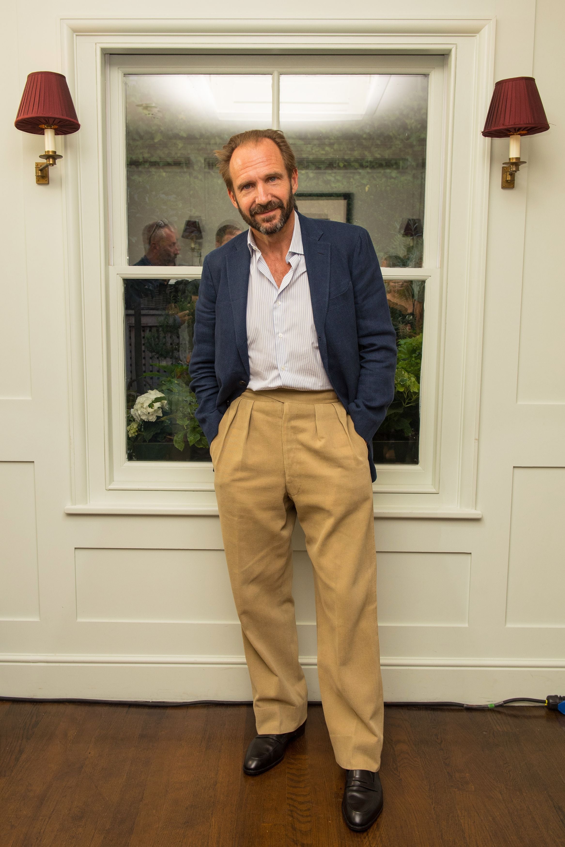 Actor Ralph Fiennes at Clarke’s in 2016