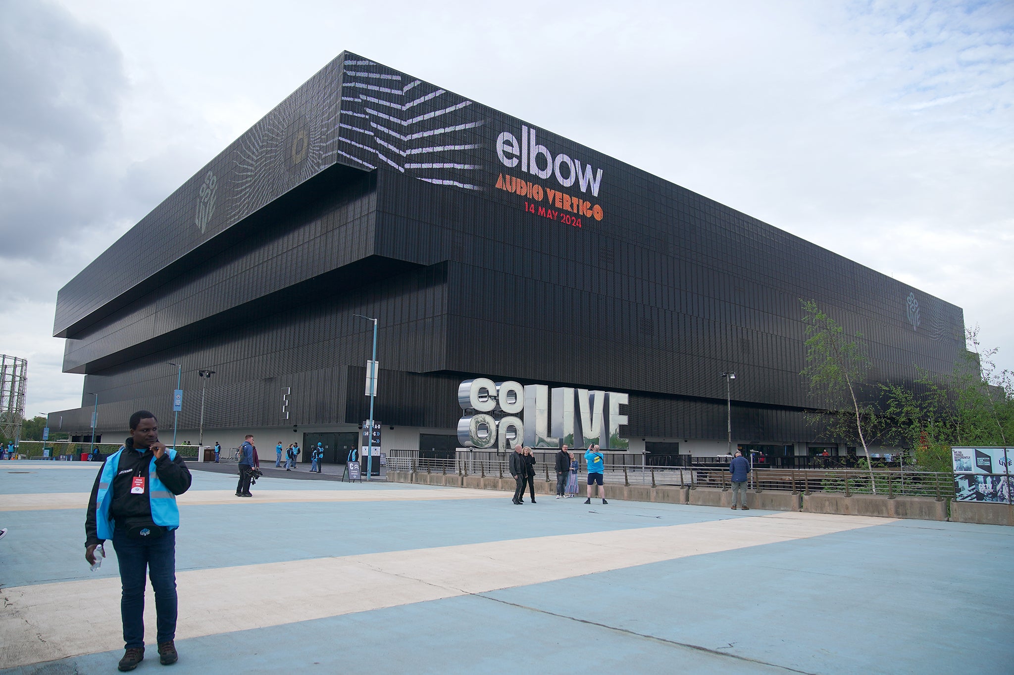 An exterior general view of the Co-op Live in Manchester ahead of the Elbow concert