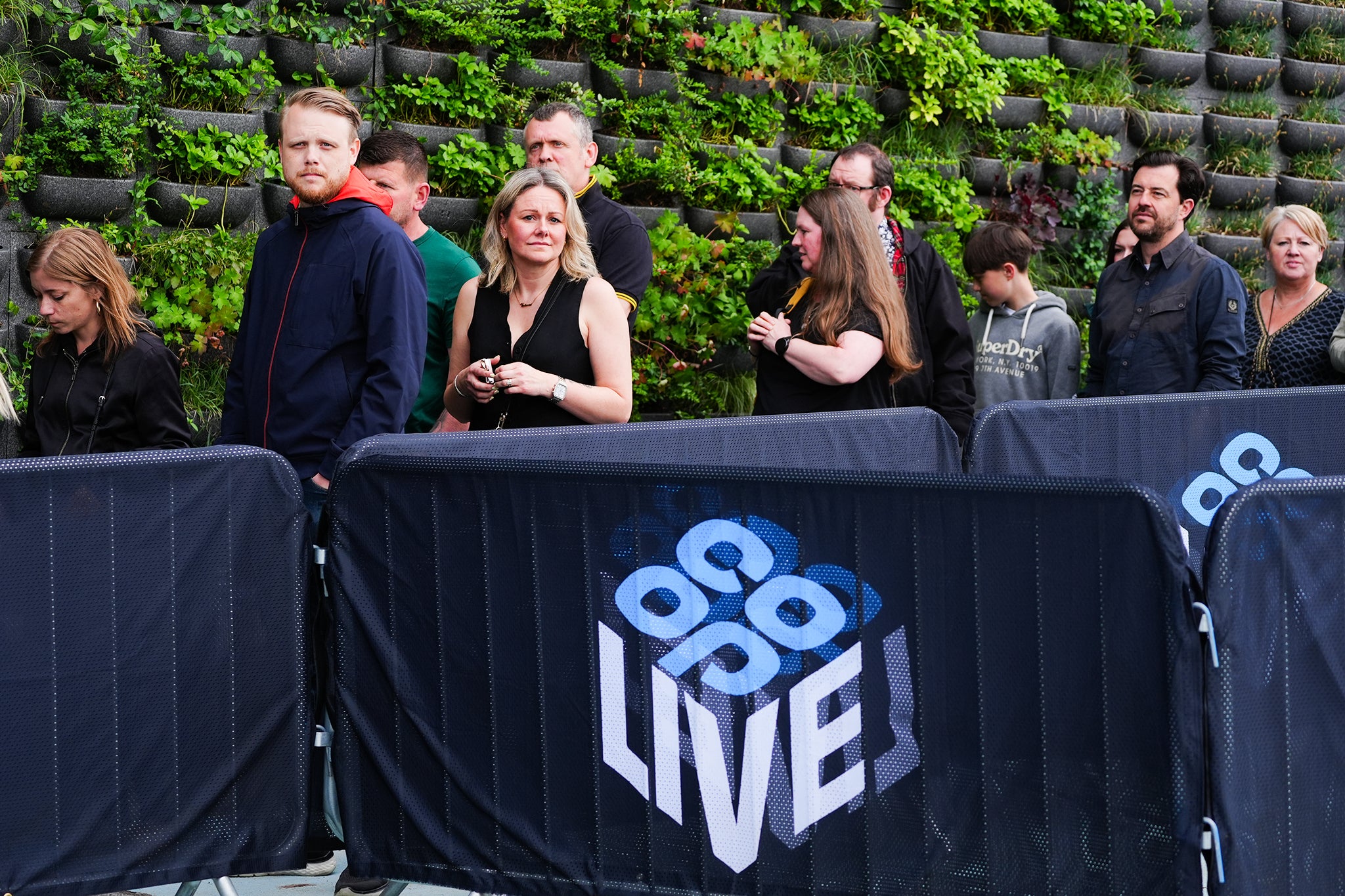 Elbow fans queuing outside Co-op Live for the venue’s delayed opening night