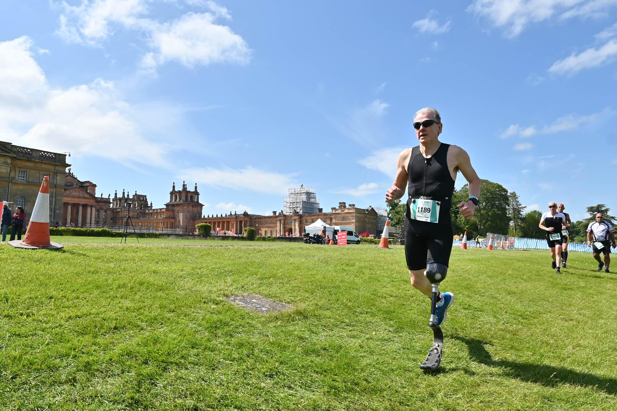 Chris is competing in another triathlon this year (Blenheim Palace Triathlon/PA Real Life)