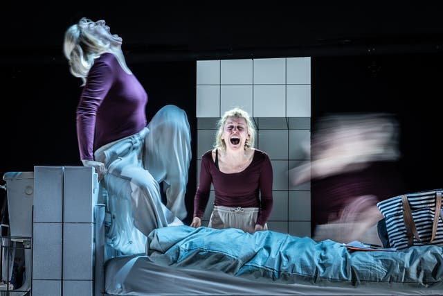 <p>Denise Gough as Emma in ‘People, Places & Thing's in the West End</p>