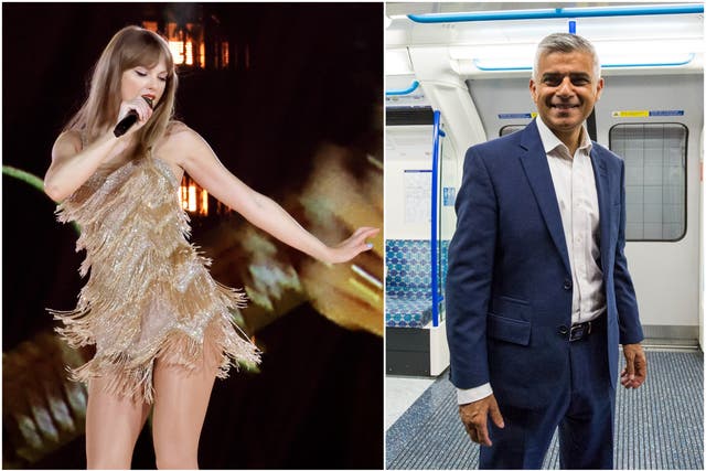 <p>Sadiq Khan is looking forward to Swift inspiring a ‘new generation of talent’ with her visit to London</p>