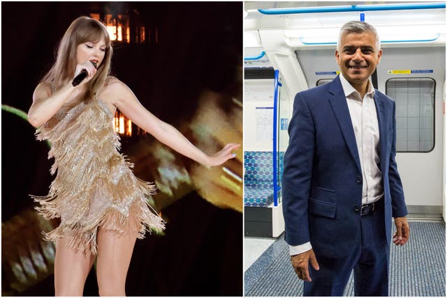 <p>Sadiq Khan is looking forward to Swift inspiring a ‘new generation of talent’ with her visit to London</p>