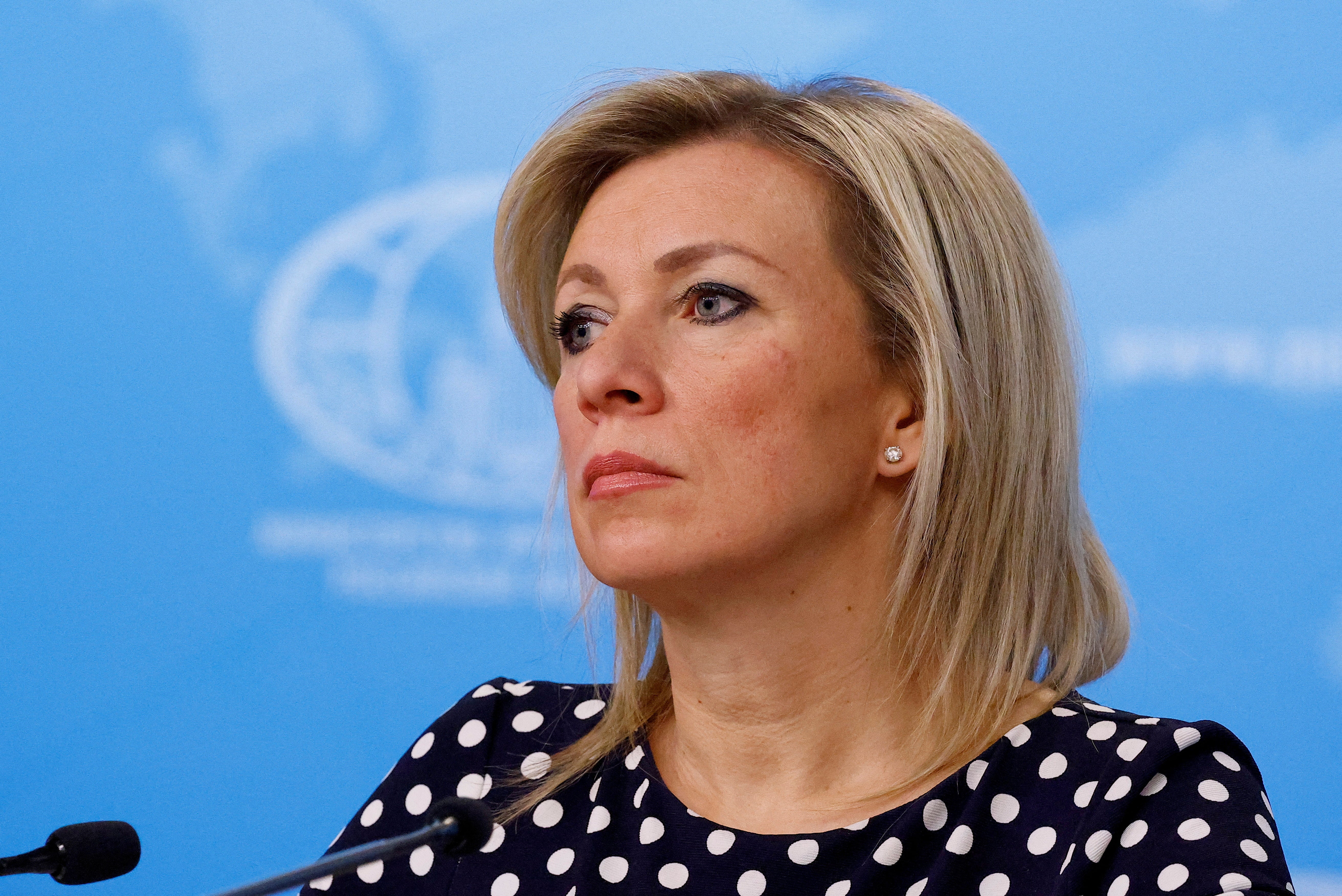 Russia’s foreign ministry spokesman Maria Zakharova