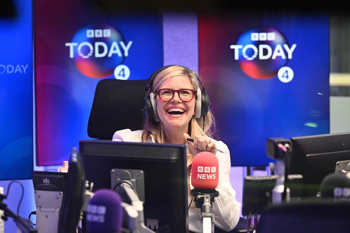 Emma Barnett begins Today programme tenure with Led Zeppelin and Britney Spears