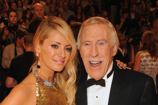 <p>Keep Dancing: Original ‘Strictly’ presenters, Tess Daly and the late Bruce Forsyth  </p>