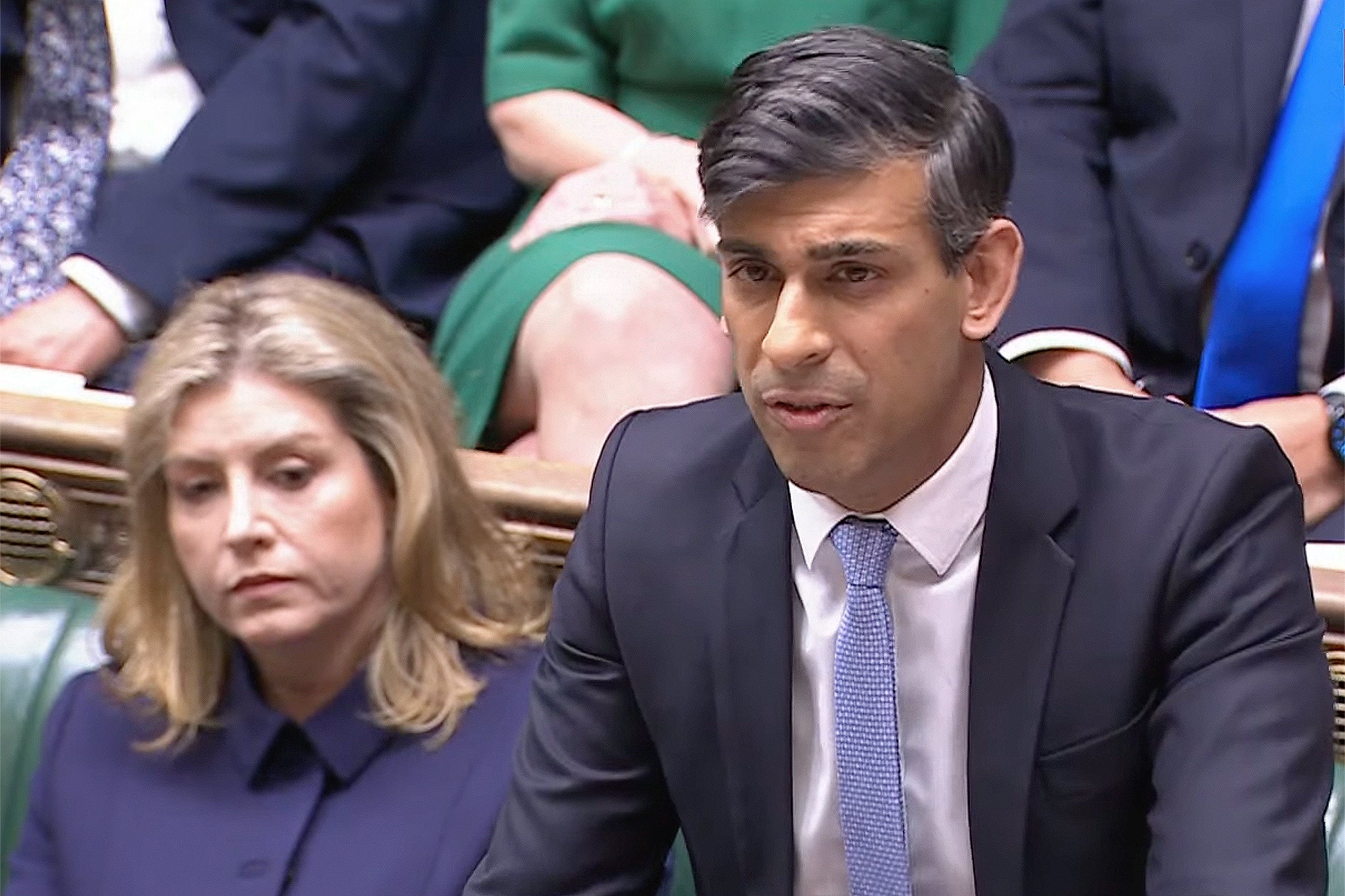 Ms Mordaunt says Rishi Sunak ‘rightly’ apologised for leaving the D-Day commemoration early