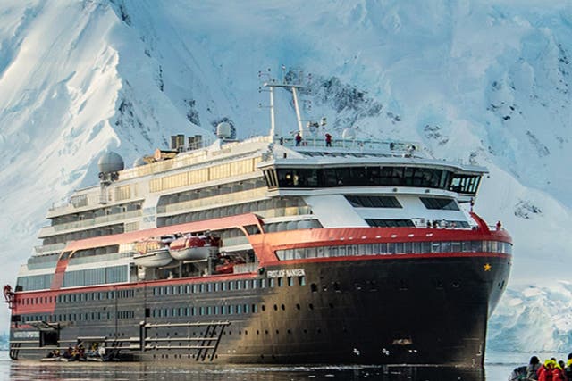 <p>Dream trip: Fridtjof Nansen, Antarctic cruise ship</p>
