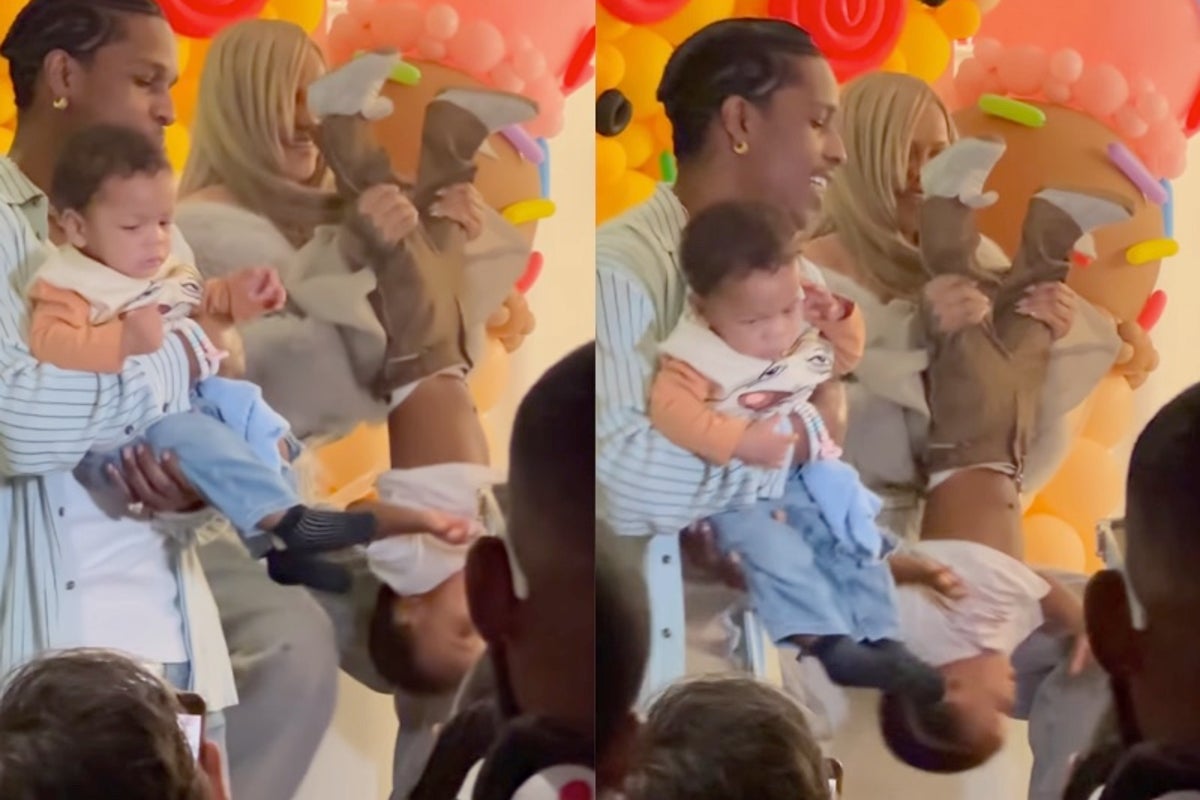 Parents defend Rihanna for holding son RZA upside down at his second  birthday party | The Independent
