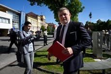 Robert Fico, Slovakia's populist prime minister, who returned to power on a pro-Russian platform