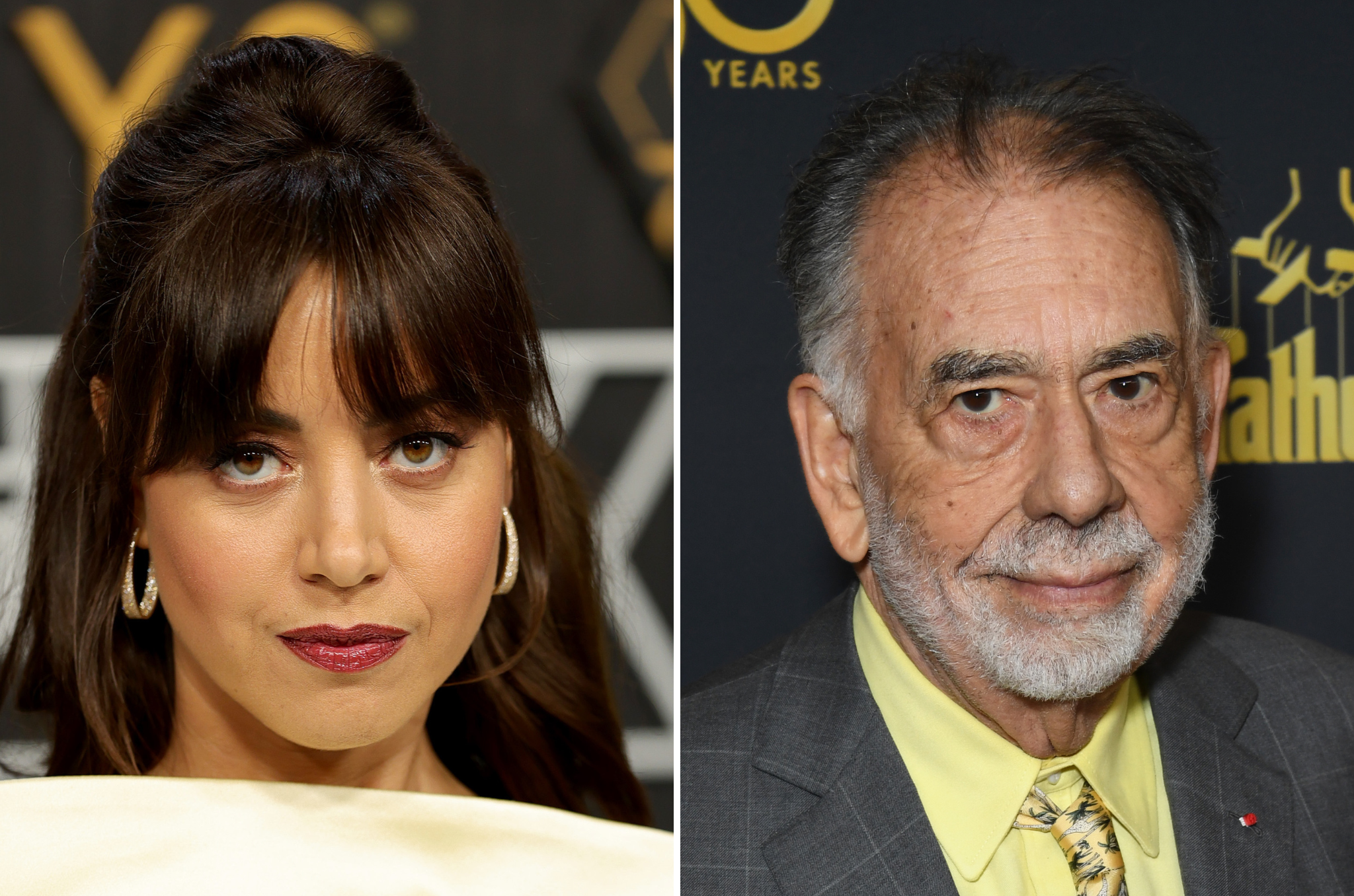 Aubrey Plaza plays ambitious journalist Wow Platinum in Francis Ford Coppola’s forthcoming sci-fi epic