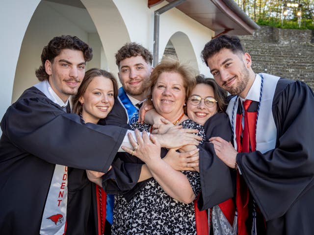 Quintuplets College Graduation