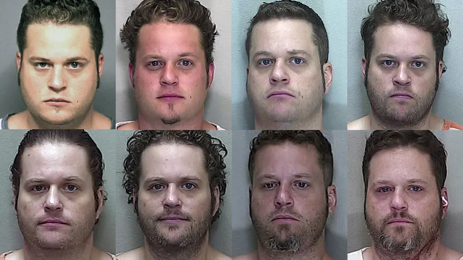 Howard’s name appears on 24 court records dating back to 2003. He is pictured in a series of mug shots