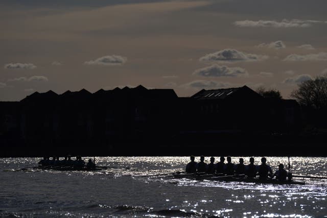 High levels of E.coli were found in the water ahead of the Boat Race in March (Joe Giddens/PA)