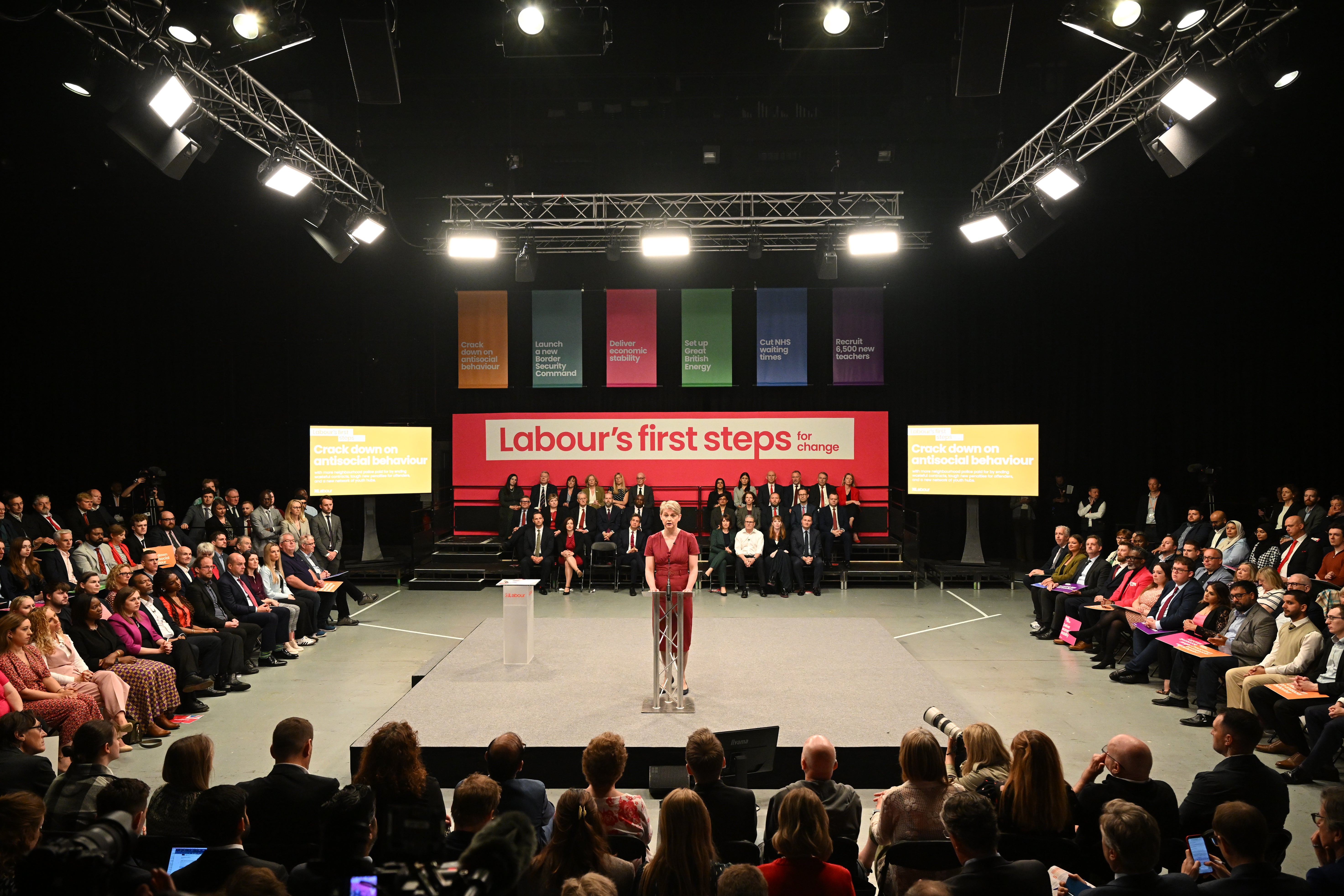 Labour launched its six first steps if it wins the general election