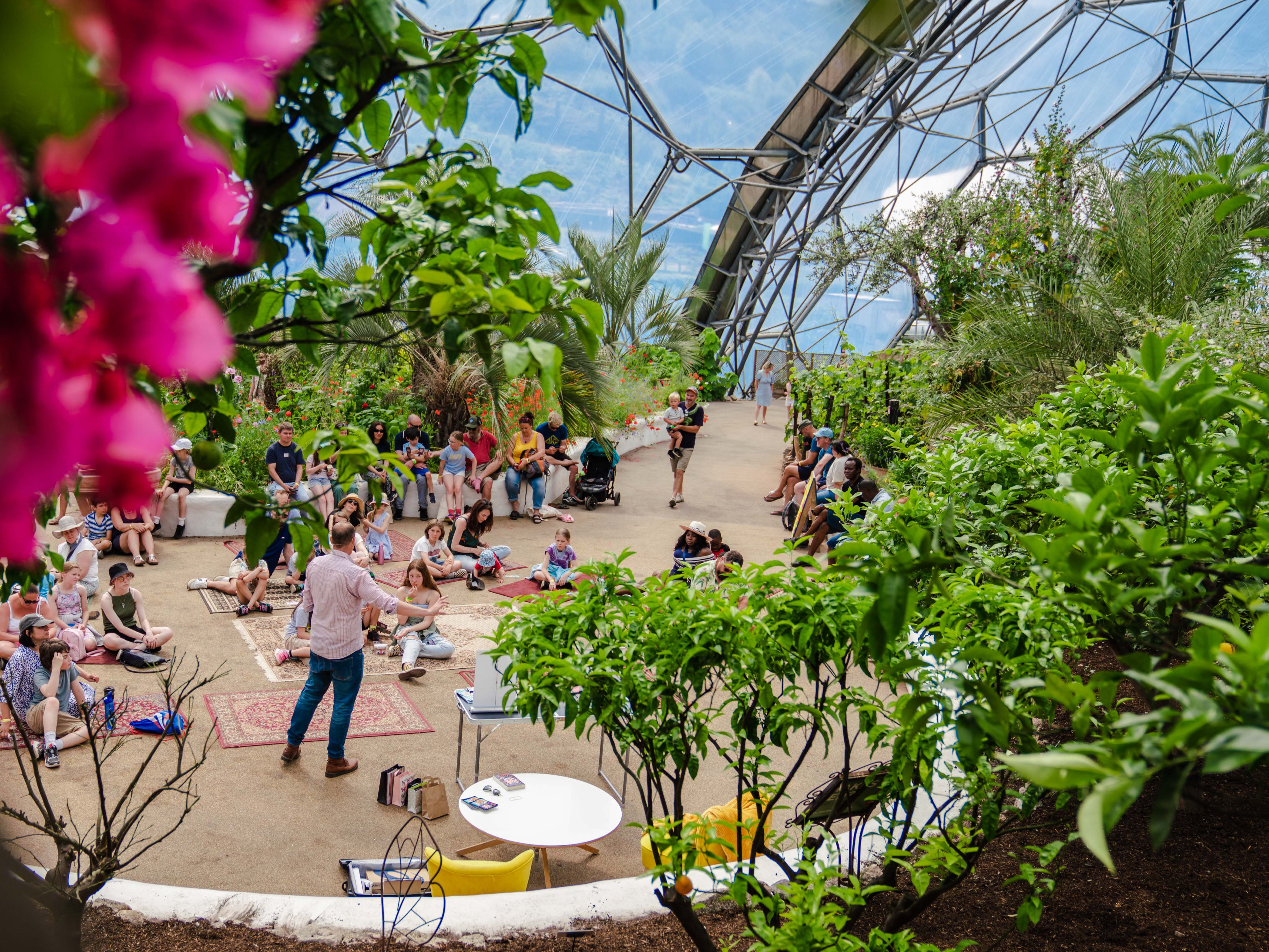 The Eden Project in Cornwall is running its Festival of Imagination over half-term, with music, art, literature and games