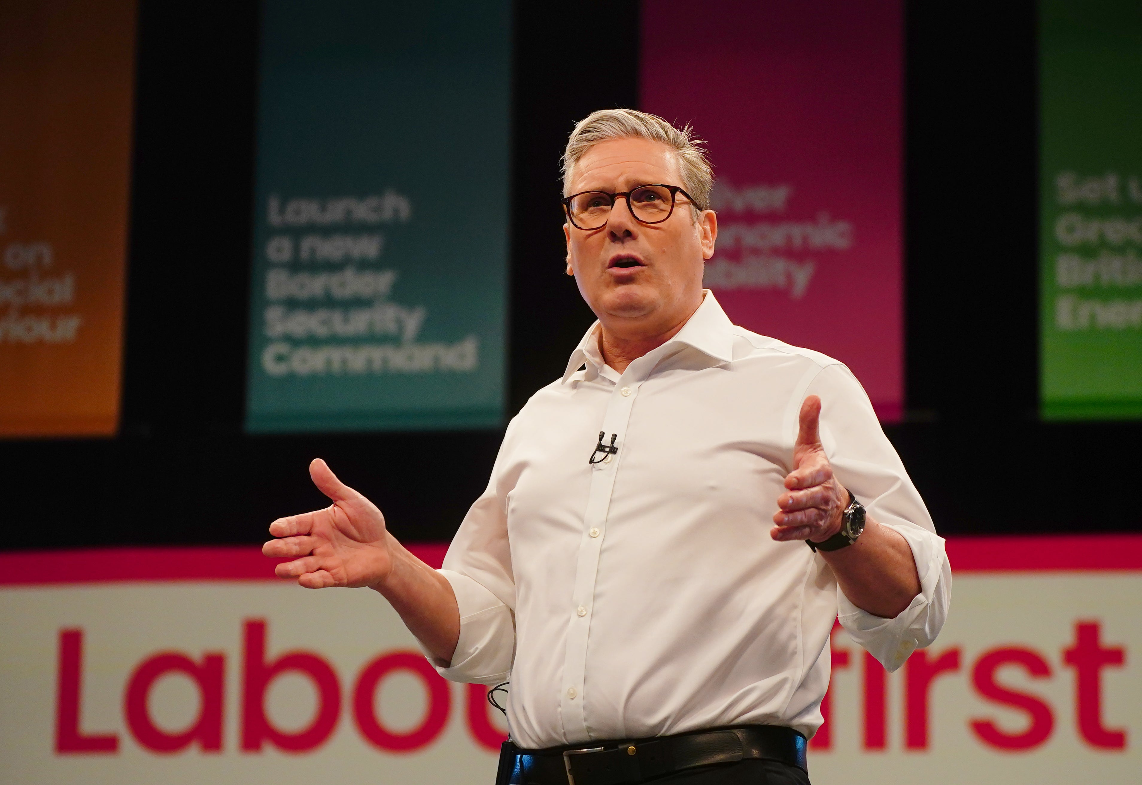 Sir Keir Starmer launched a presidential-style campaign ahead of the general election this year