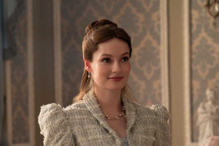 Dodd as Francesca Bridgerton in the Netflix drama