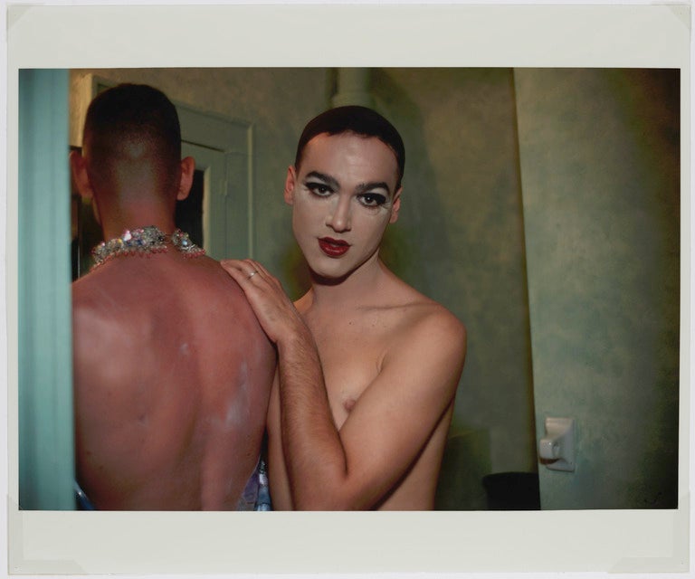‘Jimmy Paulette and Taboo! In the Bathroom’ by Nan Goldin, 1991