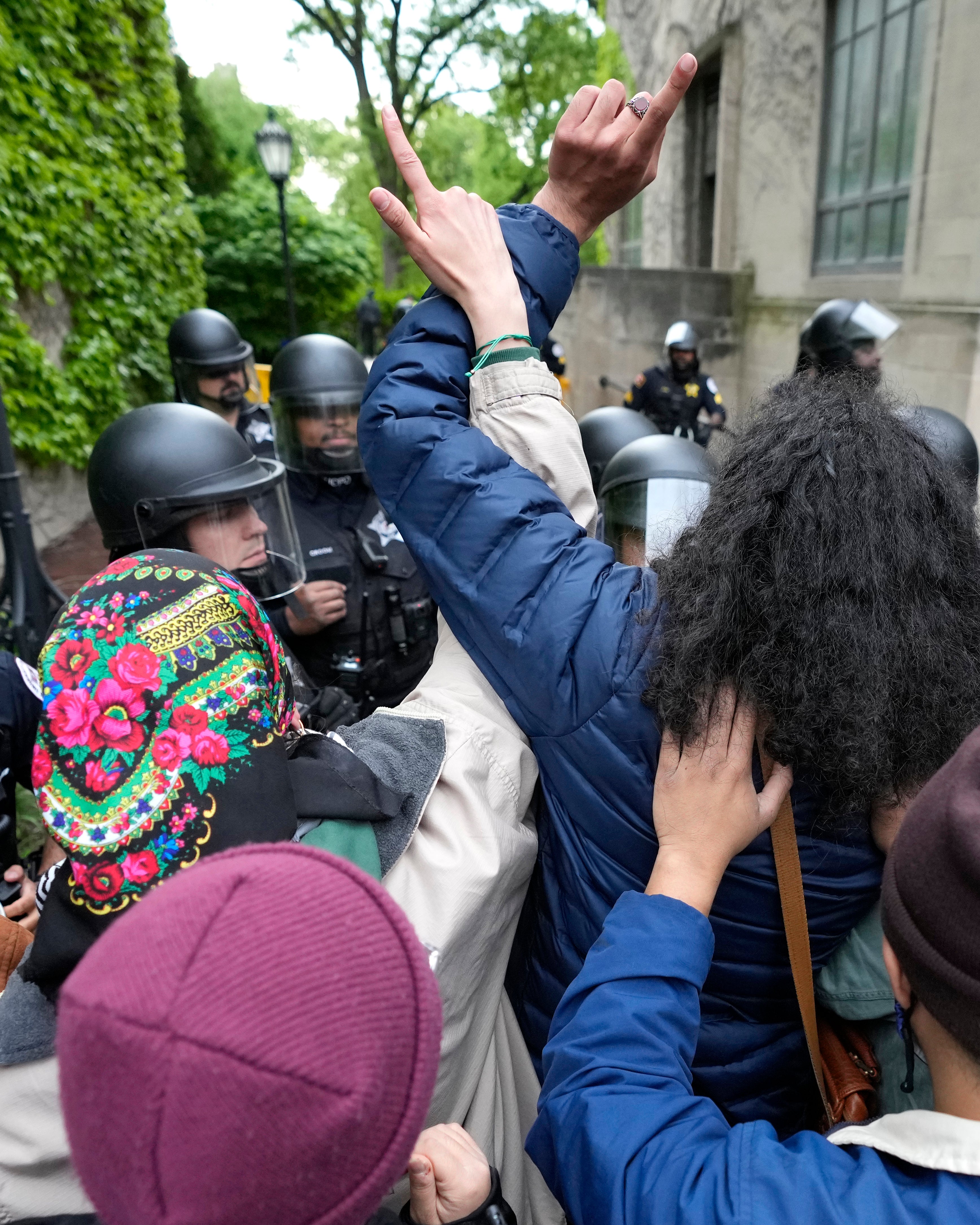 Israel-Palestinians Campus Protests